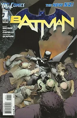 Buy BATMAN #1 New 52 1st Print Scott Snyder DC Comics 2011 NM • 44.99£