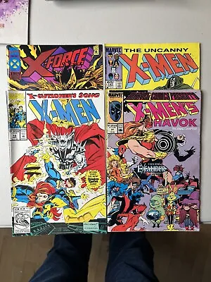 Buy Marvel X-Men 15 X-Mens Havok 31 Uncanny X-Men 197 X-Force 43 Lot Of 4 • 9.48£