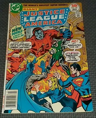 Buy JUSTICE LEAGUE Of  AMERICA #140 (1977) 1st Appearance Manhunters Green Lantern • 11.92£