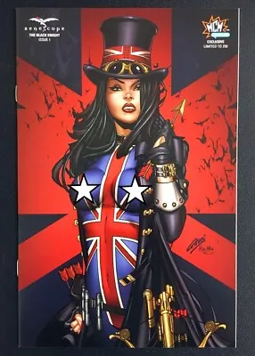 Buy Zenescope THE BLACK KNIGHT 1 LE 250 (see Through) VF/NM PAUL GREEN MCM Comic Con • 26.98£