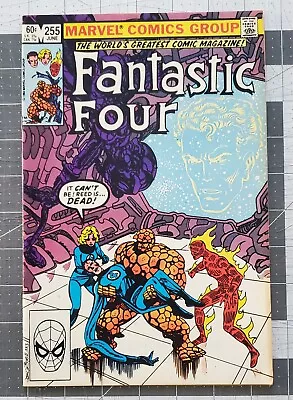 Buy Fantastic Four #255 (Marvel, 1983) Annihilus App Classic John Byrne Run VF/NM • 2.40£