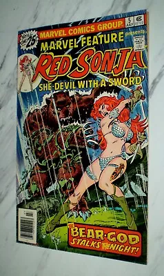 Buy Marvel Feature #5 F/VF 7.0  1976 - Red Sonja • 7.97£