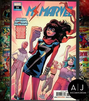 Buy MS MARVEL #31 VF 8.0 (Marvel 2018) Kamala Khan  One Night Only  50th Issue • 5.83£