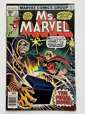 Buy Ms. Marvel #4 (1977) Carol Danvers Chris Claremont FN Range • 5.38£