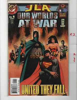 Buy Our Worlds At War JLA #1 VF/NM 2001 DC Justice League America E323 • 2.78£