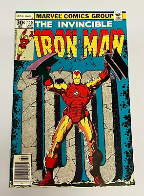 Buy Marvel IRON MAN #100 (1977 Marvel Comics) Beauty! • 16.06£