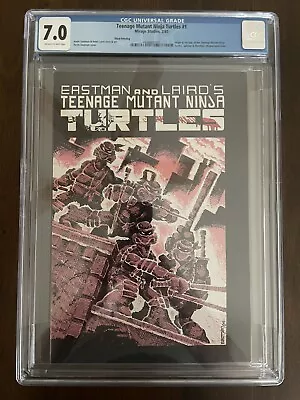 Buy Teenage Mutant Ninja Turtles  #1 Cgc 7.0 Third Printing • 593.85£
