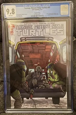 Buy Teenage Mutant Ninja Turtles #95 CGC 9.8 2nd Print 1st Jennika As Turtle IDW Key • 55.18£