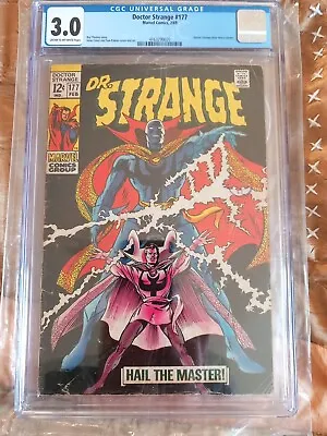 Buy Doctor Strange 177 CGC 3.0 Marvel Comics 1969 • 83.99£