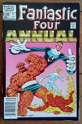 Buy Fantastic Four Annual 17, John Byrne, Marvel Comics, 1983, Fn+ • 4.99£