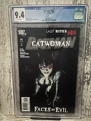 Buy BATMAN #685 (2009)!  Beautiful Alex Ross Catwoman CGC 9.4 • 64.05£