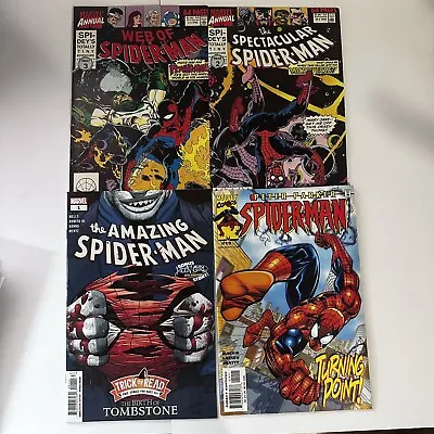 Buy Peter Parker Spider-Man 19 Spidey’s Annual 2 3 Amazing Special 1 4 Marvel Comics • 8£