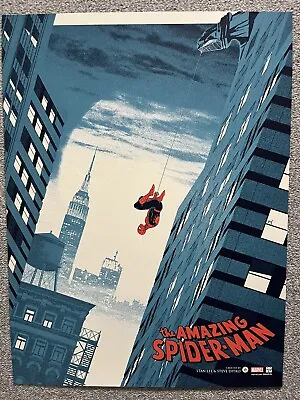Buy The Amazing Spider-Man Print 18x24 Matt Ferguson Nt Mondo • 95£