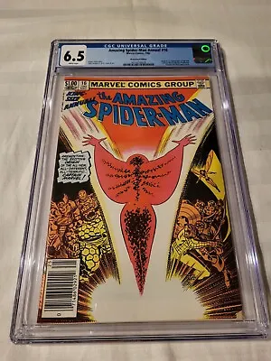 Buy Amazing Spider-Man Annual 16 - 1st New Cpt. Marvel Appearance - CGC Graded 6.5 • 34.70£