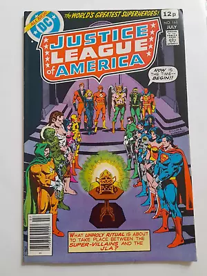 Buy Justice League Of America #168 July 1980 FINE 6.0 Secret Society Super-Villians • 4.99£