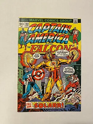 Buy Captain America And The Falcon #163 Vf/nm 9.0 1st Apperance Of Solarr • 31.98£