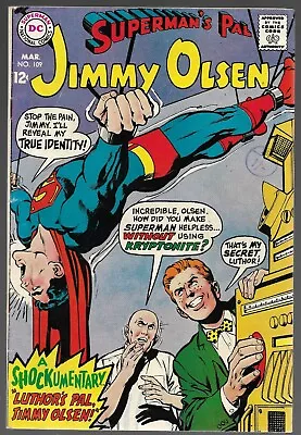 Buy SUPERMAN'S PAL JIMMY OLSEN #109 - Back Issue (S) • 5.99£