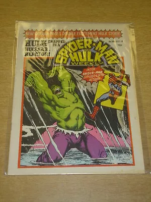 Buy Spiderman British Weekly #393 1980 Sep 18 Marvel Incredible Hulk • 2.99£