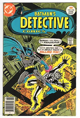 Buy Detective Comics #470 Very Fine-Near Mint 9.0 Batman Doctor Phosphorous 1977 • 19.71£