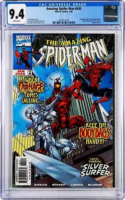 Buy The Amazing Spider-Man #430 - CGC Graded 9.4 • 59.13£