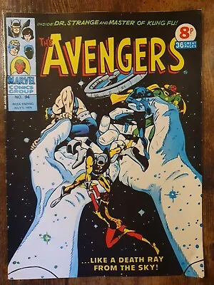 Buy The Avengers #94 Dr. Strange Vintage B&w Vf+ Marvel Comics ☆like New☆ • 14.99£