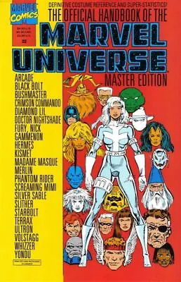 Buy Official Handbook Of The Marvel Universe Master Edition (1990) #  22 S (9.0-V... • 9£
