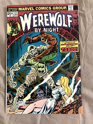 Buy Werewolf By Night #13 '73 1st Appearance Of Topaz Decent/some Dings See Scans • 94.20£