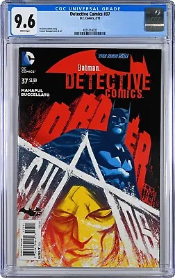Buy Detective Comics #37 CGC 9.6 (Feb 2015, DC) Batman, 1st Anarky Sam Young App. • 36.14£