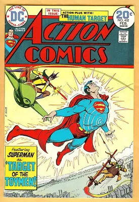 Buy Action Comics #432 F/VF 7.0 (1974 DC) Nick Cardy Cover 1st Bronze Age Toyman App • 8.65£