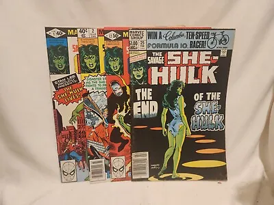 Buy 🔥  Comics The Savage She Hulk #1 ,2 ,12 & 25  1st App. Of She-Hulk 🔥 • 75.95£