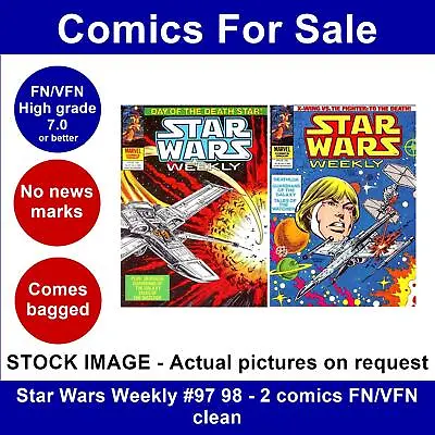 Buy Star Wars Weekly #97 98 - 2 Comics FN/VFN Clean • 10.99£