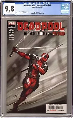 Buy Deadpool Black White And Blood #4A Brown CGC 9.8 2022 4114413007 • 66.12£