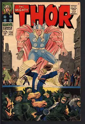 Buy Thor #138 4.5 // Jack Kirby + Vince Colletta Cover Art Marvel 1967 • 27.22£