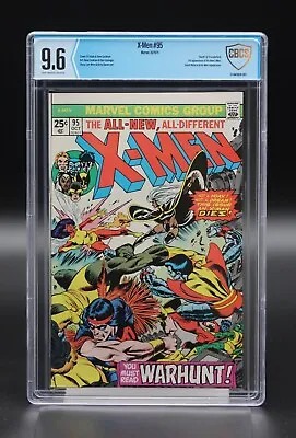 Buy X-Men (1963) #95 Gil Kane CBCS 9.6 New Blue Label OW/WH Pgs Death Of Thunderbird • 516.32£