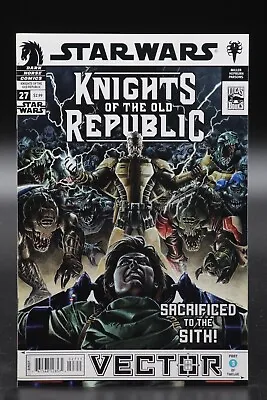 Buy Star Wars Knights Of The Old Republic (2006) #27 1st Print Vector Part #3 NM- • 6£