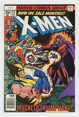 Buy Uncanny X-Men #112 VG 4.0 1978 • 40.37£