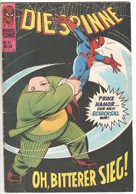 Buy AMAZING SPIDER-MAN #60 Die Spinne No. 61 Germany 1976 Williams Publisher • 6.84£