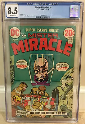 Buy Mister Miracle #10 Cgc 8.5 New Gods The Mister Miracle To Be • 67.04£