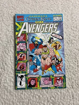 Buy Avengers Annual #21 1st App  Victor Timely Anachronauts Marvel Comics 1992 • 10.32£