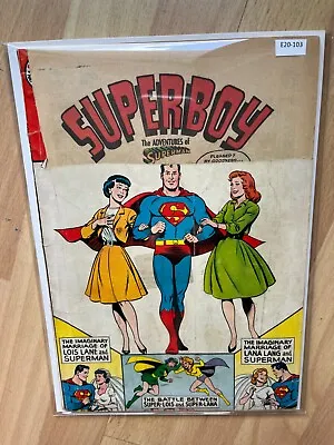 Buy Superboy Adventures Superman 80 Pg Giant #3 .5 Poor Return To Vender CopyE20-103 • 7.92£
