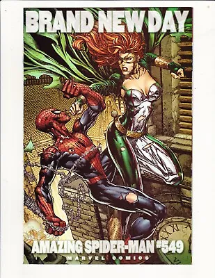 Buy Amazing Spider-man #549 Marvel 2008 David Finch Variant Cover 1st App Menace! • 14.22£