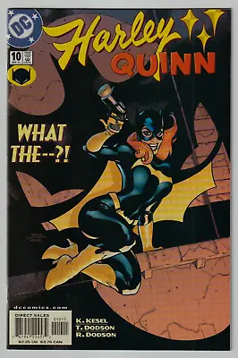 Buy Harley Quinn #10 Vol 1 2001 (2000-2004) 1st App As Batgirl Terry Dodson Cover DC • 12.19£