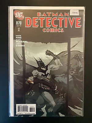 Buy Batman Detective Comics 870 High Grade DC Comic Book CL94-81 • 7.91£