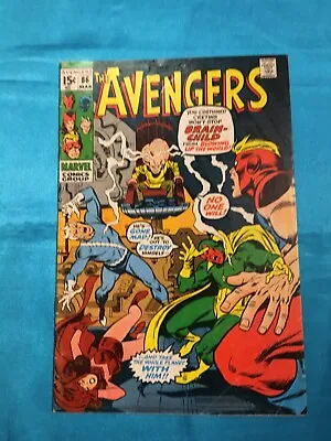 Buy Avengers # 86, Mar. 1971, Thomas & Buscema! Squadron Sinister! Fine Minus • 11.85£
