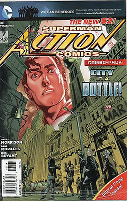 Buy Action Comics #7 (NM)`12 Morrison/ Morales (Combo Pack) • 3.99£