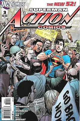 Buy Action Comics # 3 N52 Regular Cover NM Unread DC 1st Print  • 3.94£