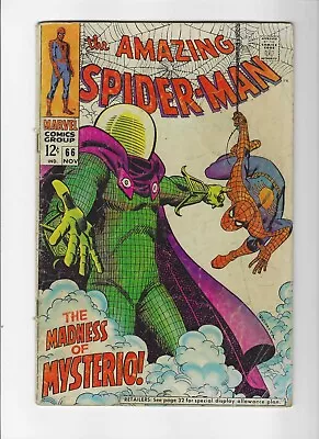 Buy Amazing Spider-Man #66 Cover Art By John Romita 1963 Series Marvel Silver Age • 30.38£