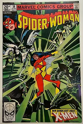 Buy Bronze Age Marvel Comics Spider-Woman Key Issue 38 High Grade VF/NM X-Men • 0.99£