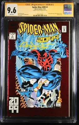 Buy Spider-Man 2099 #1 🔑 (1992) CGC 9.6 Signed Rick Leonardi 🔑 • 160.86£