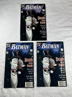 Buy Batman #429 Death In The Family Part 4! 3 Copies! DC Comics 1989 • 18.09£